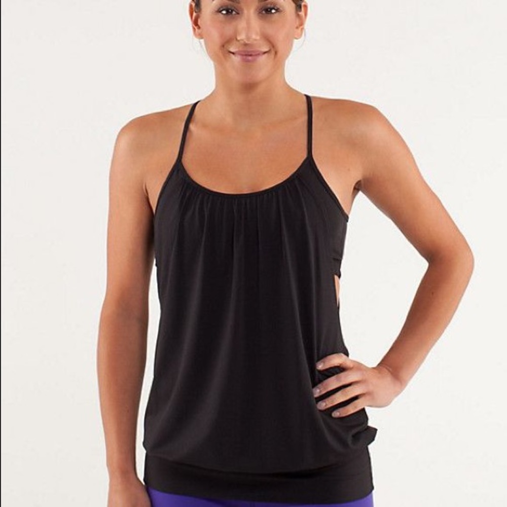 Lululemon No Limits Tanks Black Size 8